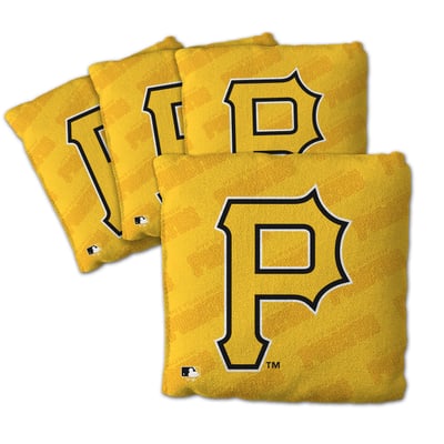 Pittsburgh Pirates Fanpoint Four-Piece Cornhole Bag Set