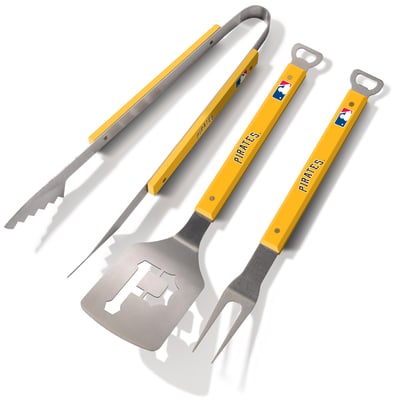 Pittsburgh Pirates Fanpoint Spirit Series 3-Piece BBQ Set