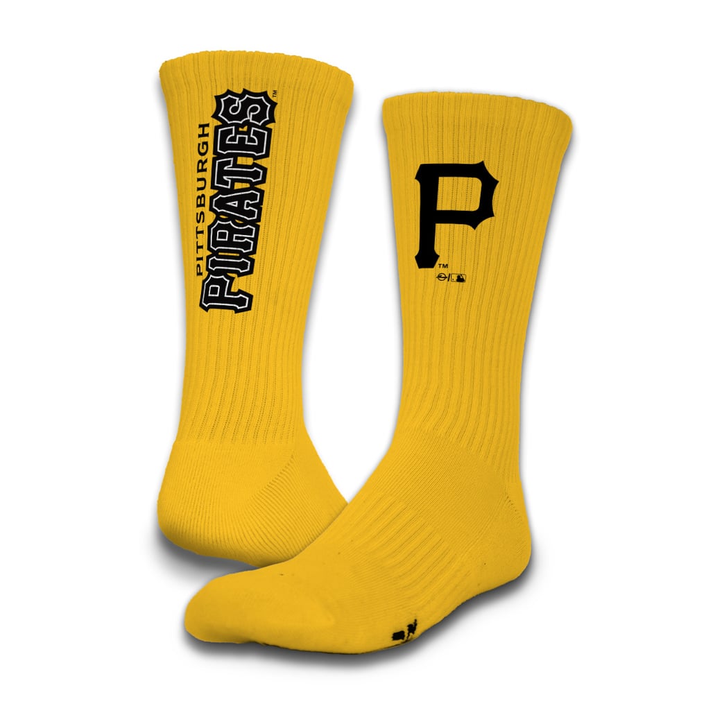 Pittsburgh Pirates ISlide Three-Pack Lifestyle Crew Socks Set