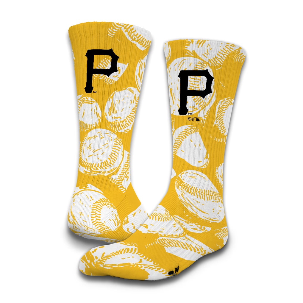 Pittsburgh Pirates ISlide Three-Pack Lifestyle Crew Socks Set