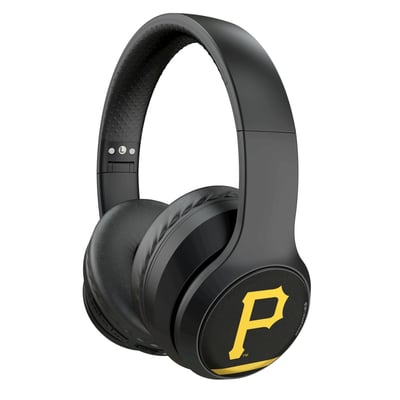 Pittsburgh Pirates Keyscaper Stripe Wireless Bluetooth Headphones With Case