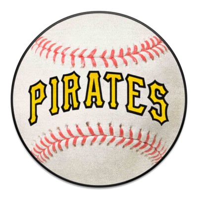  Pittsburgh Pirates Logo Brands 27" Diameter Baseball Mat