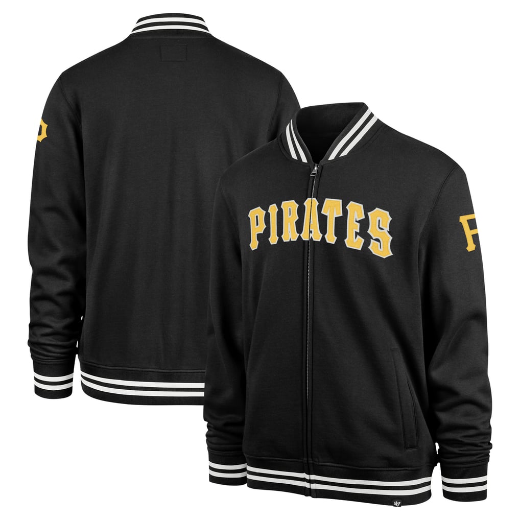 Pittsburgh Pirates '47 Wax Pack Pro Camden Full-Zip Track Jacket - Black