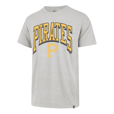 Pittsburgh Pirates '47 Walk Tall Franklin T-Shirt - Gray