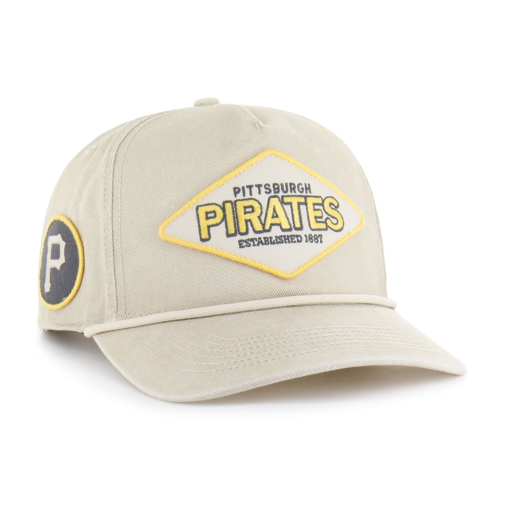 Pittsburgh Pirates '47 Cairn Hitch Adjustable Hat - Khaki