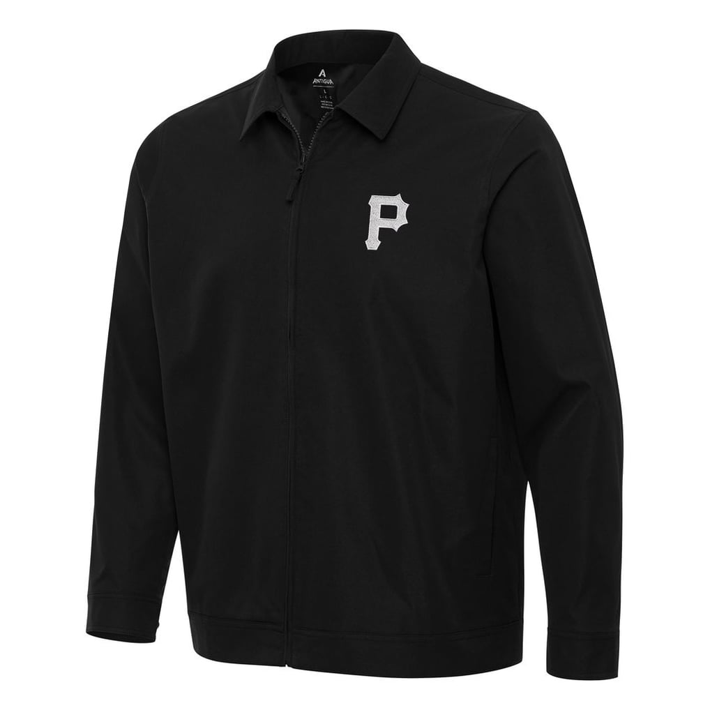 Pittsburgh Pirates Antigua Pivot Full-Zip Jacket - Black