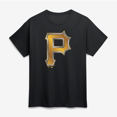 Pittsburgh Pirates Big & Tall Forged Mascot T-Shirt - Black