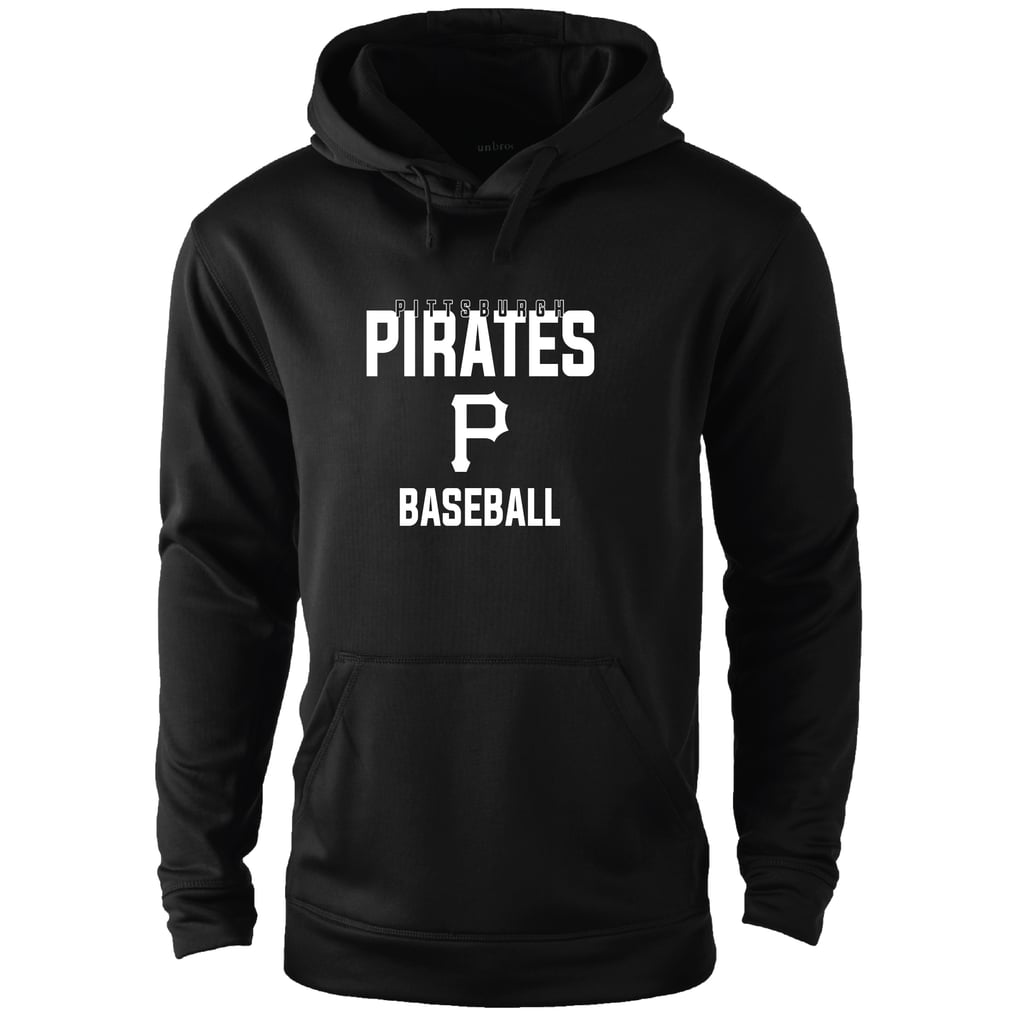 Pittsburgh Pirates Dunbrooke Champion Pullover Hoodie - Black