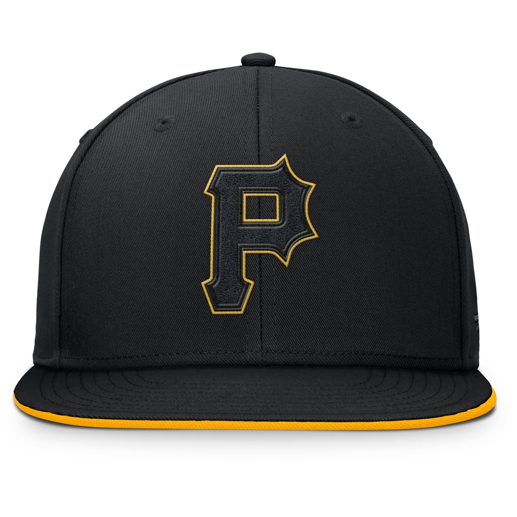  Pittsburgh Pirates Fanatics Glint Snapback Hat - Black