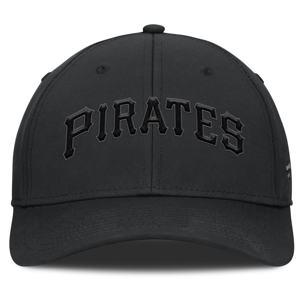 Pittsburgh Pirates Fanatics Overpower Flex Hat - Black