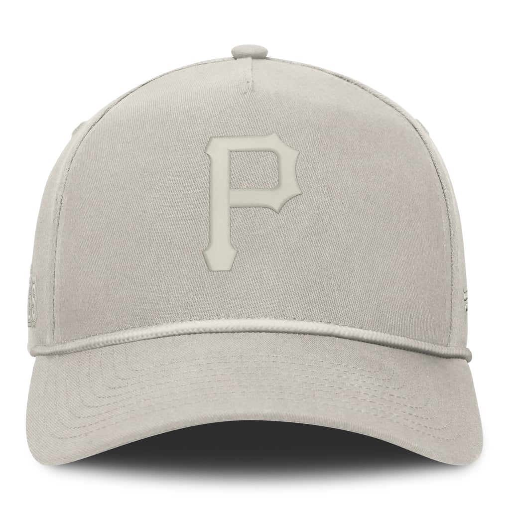  Pittsburgh Pirates Fanatics Undertone A-Frame Adjustable Hat - Stone