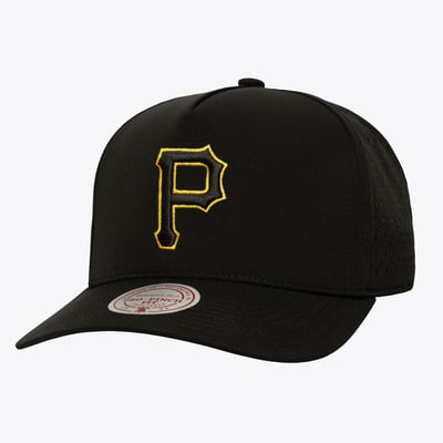  Pittsburgh Pirates Mitchell & Ness Perfect Pop Pro Snapback Hat - Black
