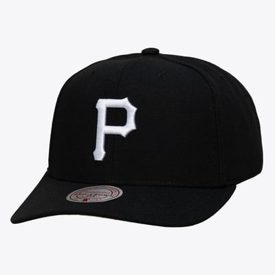Pittsburgh Pirates Mitchell & Ness Pro Crown Snapback - Black
