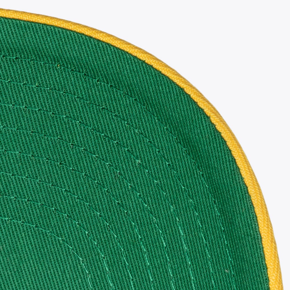  Pittsburgh Pirates Mitchell & Ness Secondary Pro Snapback Hat - Gold
