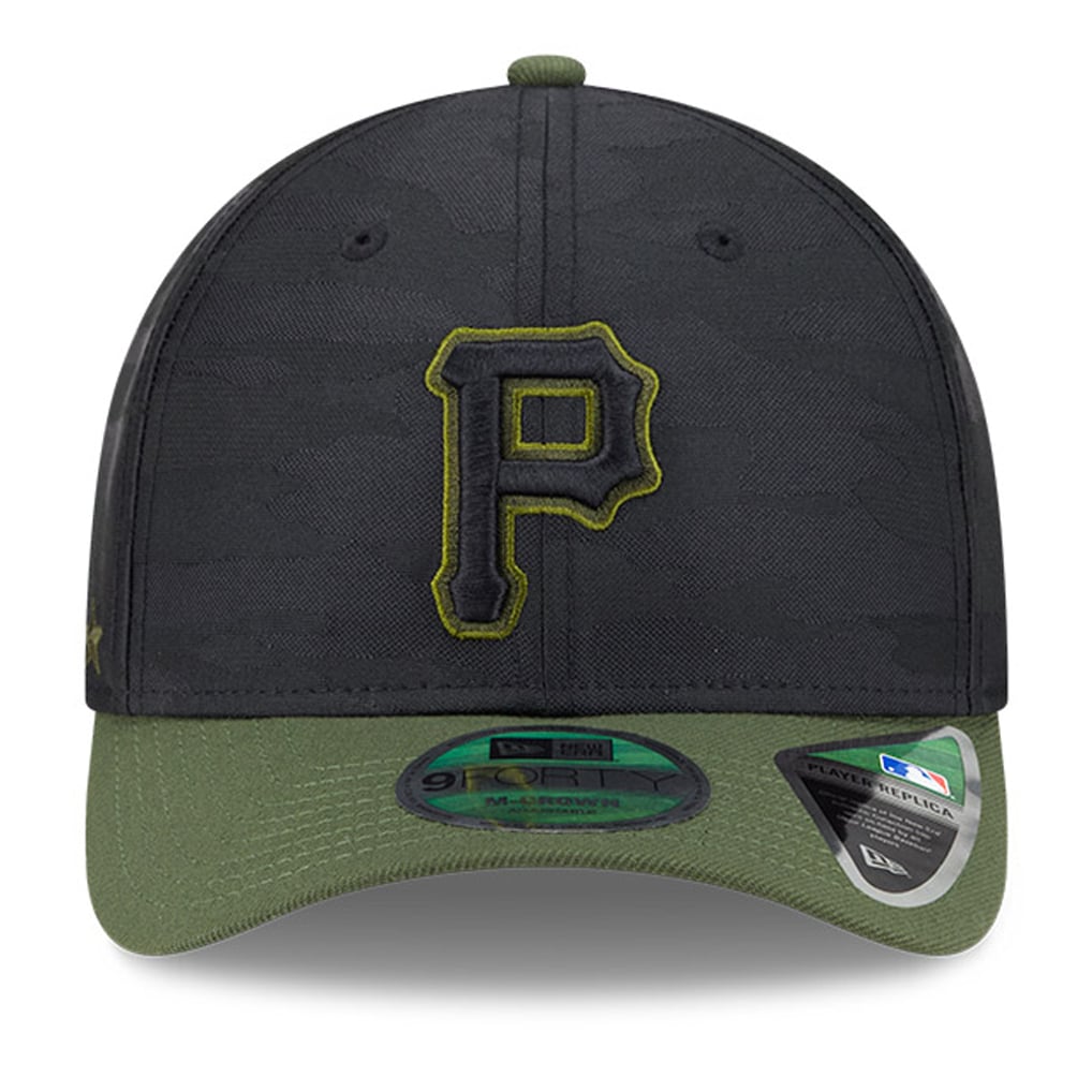  Pittsburgh Pirates New Era Player Replica 9FORTY Adjustable Hat - Black