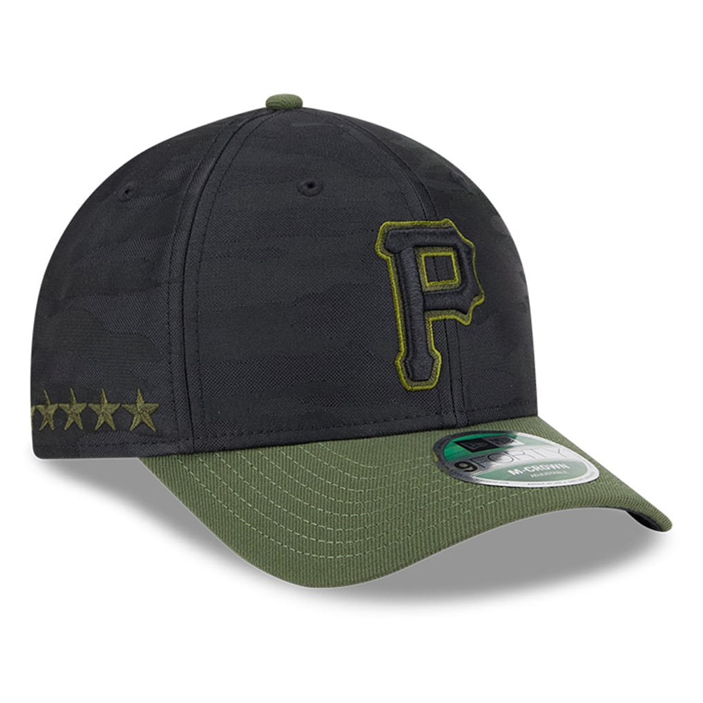  Pittsburgh Pirates New Era Player Replica 9FORTY Adjustable Hat - Black