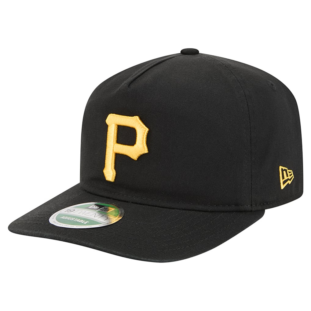  Pittsburgh Pirates New Era Team 19TWENTY Adjustable Hat - Black
