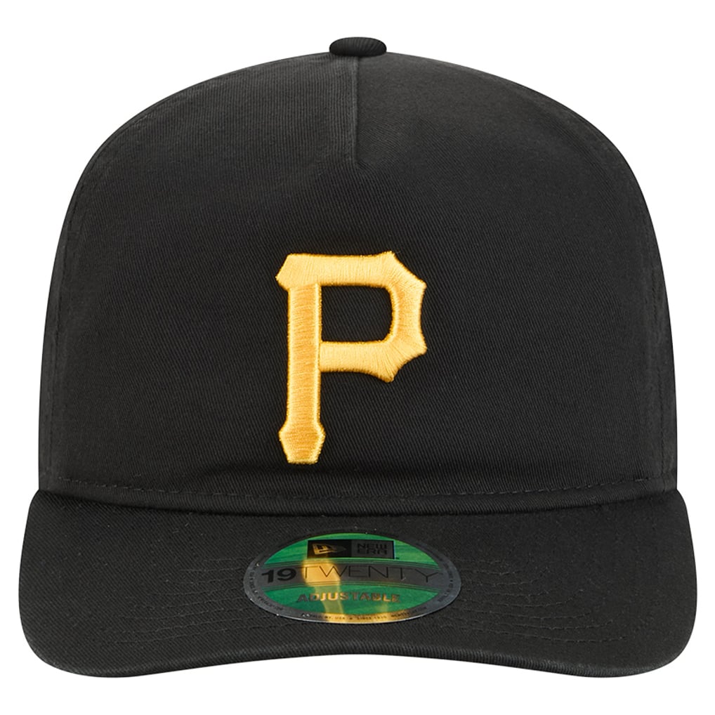  Pittsburgh Pirates New Era Team 19TWENTY Adjustable Hat - Black
