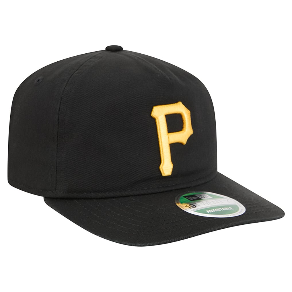  Pittsburgh Pirates New Era Team 19TWENTY Adjustable Hat - Black