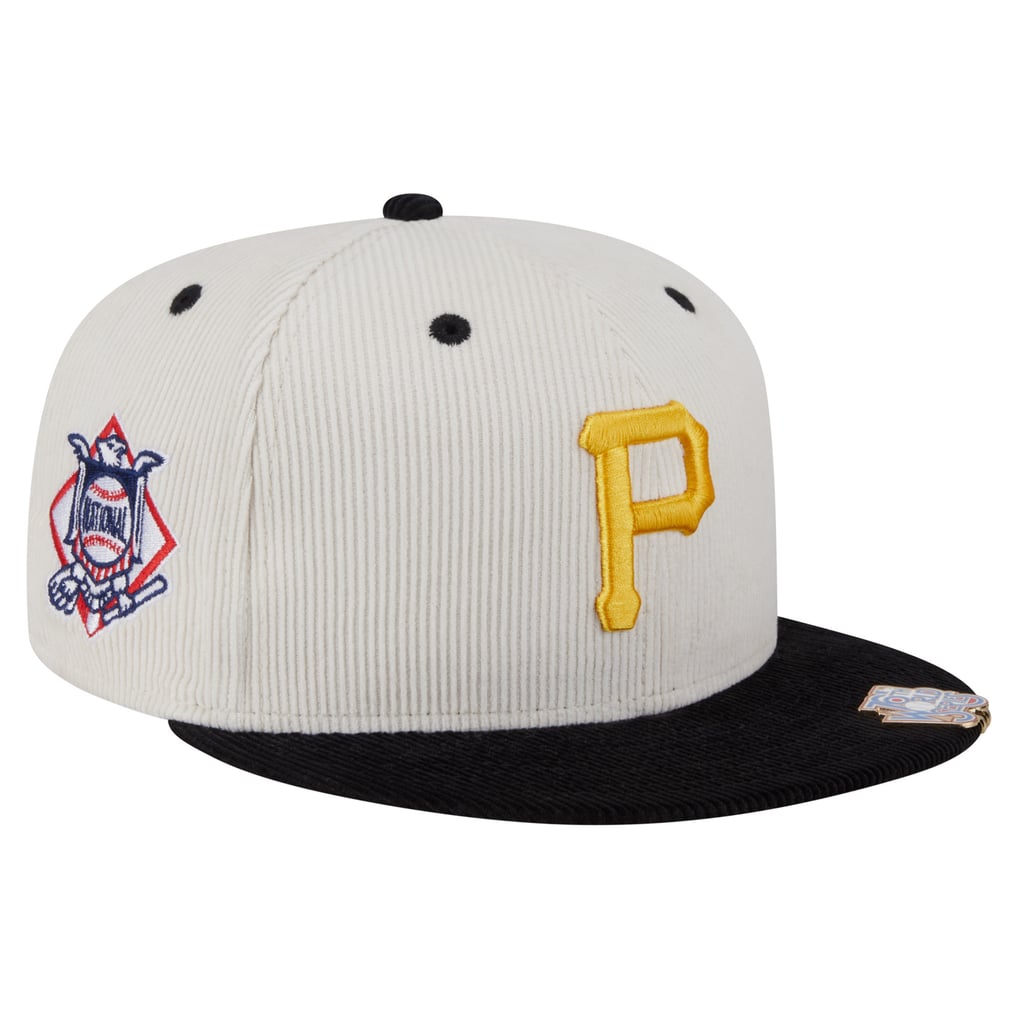 NEW 1 Embroidered Two-Tone Baseball Cap - Cream & Black Men main image 4
