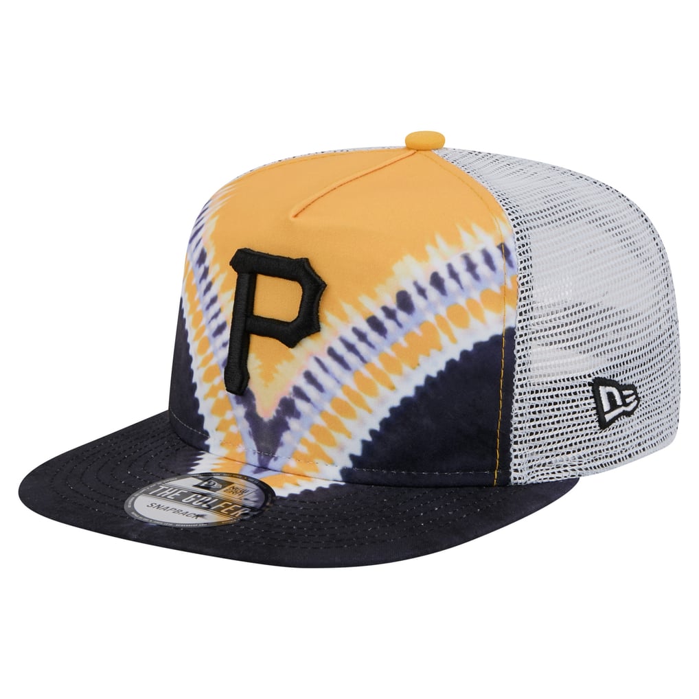 Pittsburgh Pirates New Era Tie-Dye Golfer Trucker Adjustable Hat