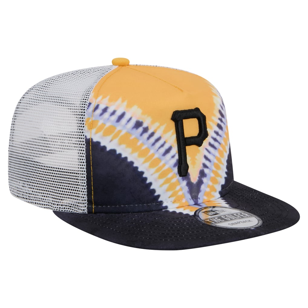 Pittsburgh Pirates New Era Tie-Dye Golfer Trucker Adjustable Hat