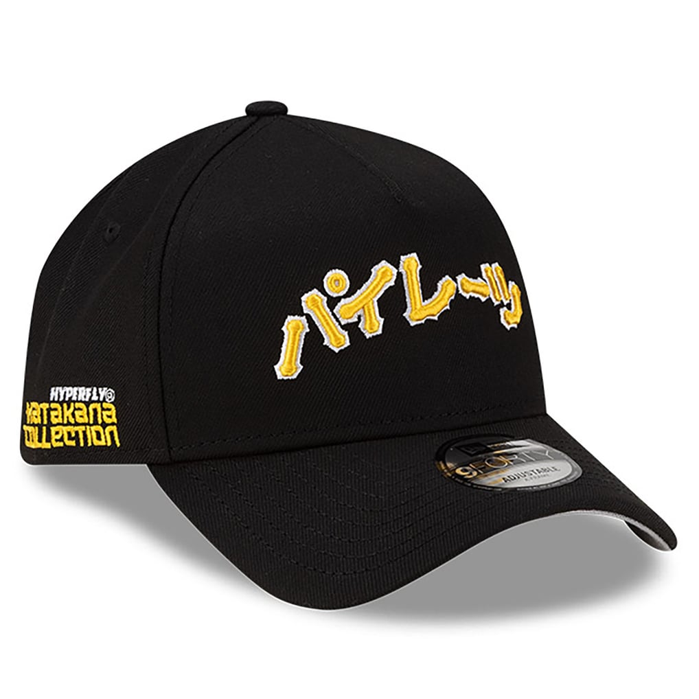 Pittsburgh Pirates New Era x Hyperfly A-Frame 9FORTY Adjustable Hat - Black