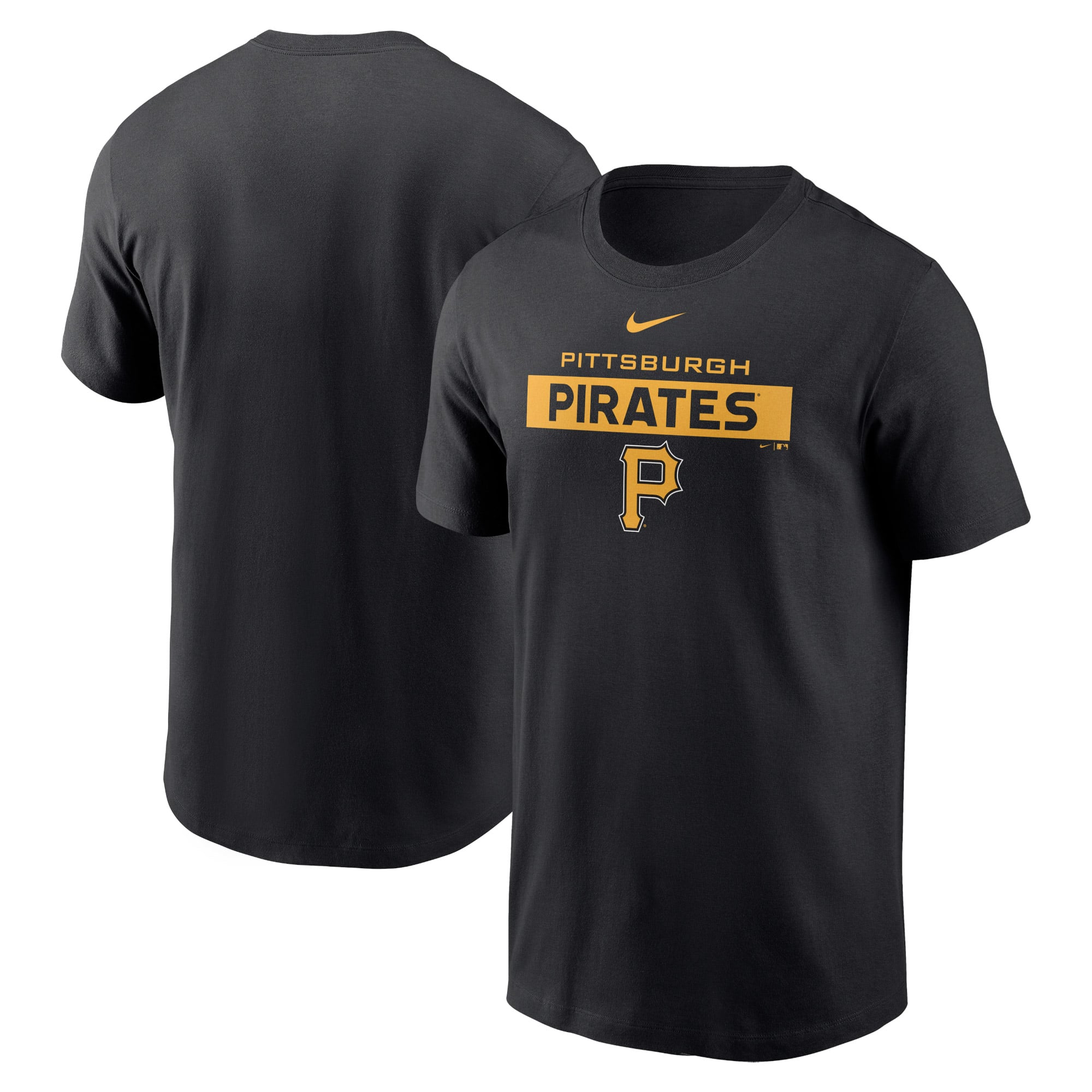 Men's Pittsburgh Pirates Nike Black Team T-Shirt