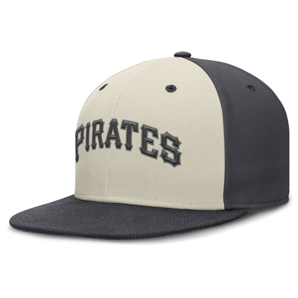  Pittsburgh Pirates Nike Dri-FIT True Fitted Hat - Cream
