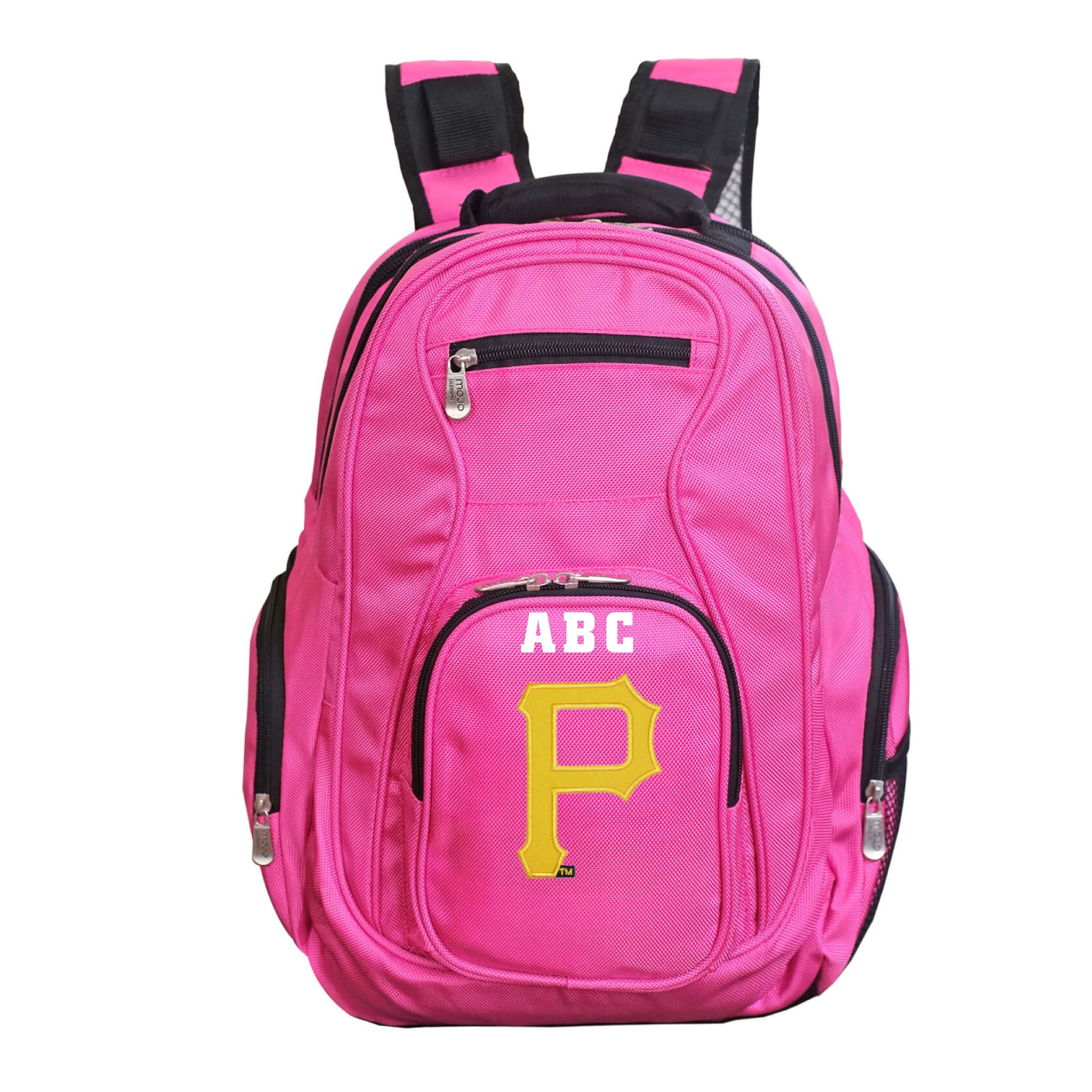 ?PINK VS⚾ PITTSBURGH PIRATES MLB  Backpack WSH@MIA: Rookies wear pink backpacks out to bullpen - YouTube main image 2