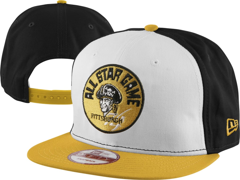 Casquette Snapback Pittsburgh Pirates - Noir Et Jaune, New Era, Réglable, Occasion