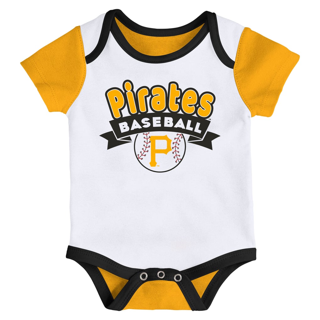  Pittsburgh Pirates Newborn Triple Hit Two-Pack Bodysuit Set