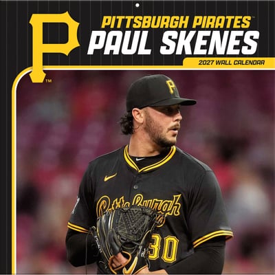 Paul Skenes Pittsburgh Pirates 12" x 12" 2027 Player Wall Calendar