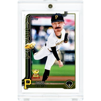 Paul Skenes Pittsburgh Pirates 2025 Topps Big Head Variation #98 Card