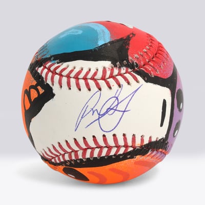 Paul Skenes Pittsburgh Pirates Autographed Fanatics Authentic Baseball - Art by JPO - Limited Edition #1/1 - NF70444596