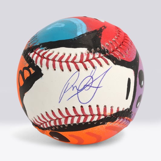 Paul Skenes Pittsburgh Pirates Autographed Fanatics Authentic Baseball - Art by JPO - Limited Edition #1/1 - NF70444596
