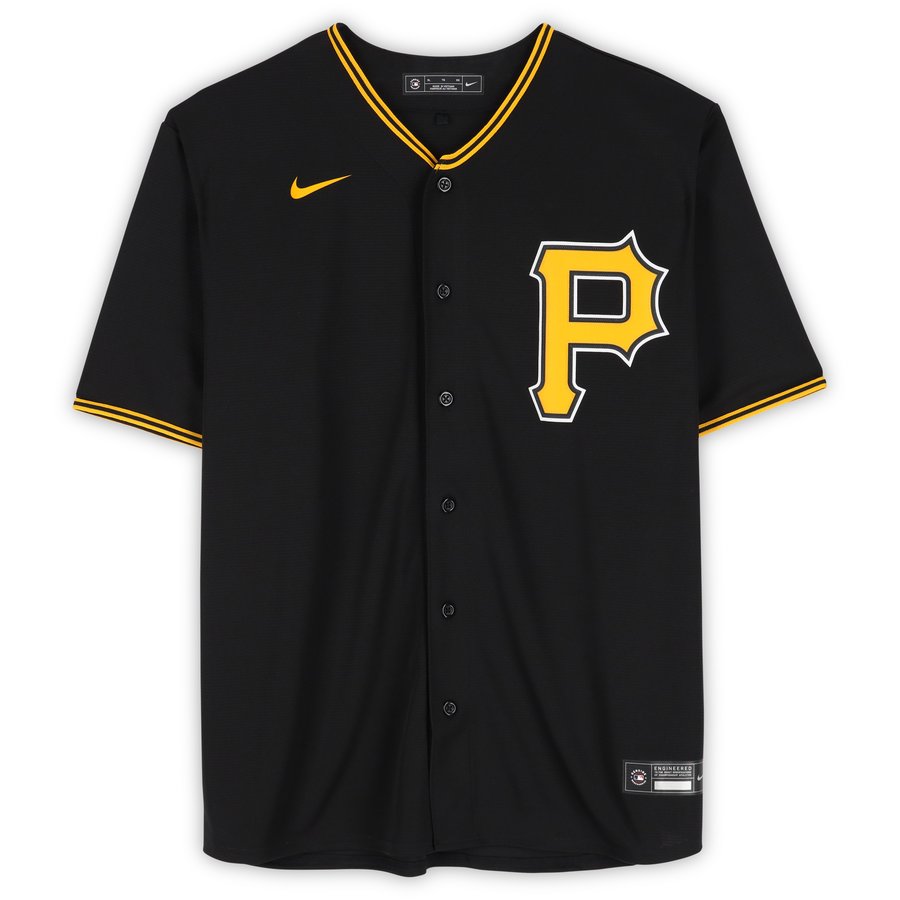 Paul Skenes Pittsburgh Pirates Men's Alternate Black Jersey – Majestic – With Team Patch