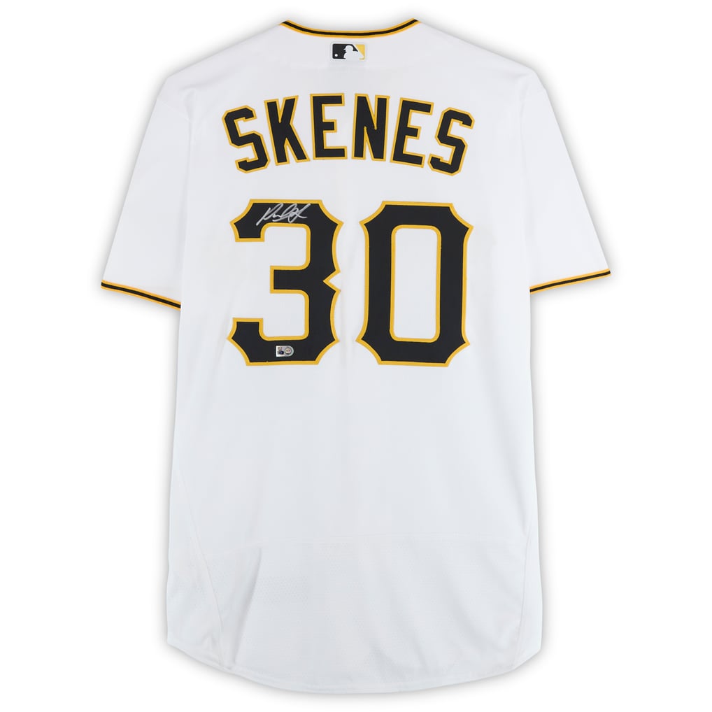 Paul Skenes Pittsburgh Pirates Autographed Fanatics Authentic White Nike Authentic Jersey
