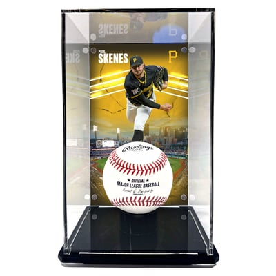 Paul Skenes Pittsburgh Pirates Fanatics Authentic Tall Baseball Display Case with Image