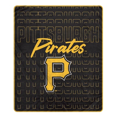 Pittsburgh Pirates Pegasus Echo Script Fade 50" x 60" Ultra Soft Throw Blanket
