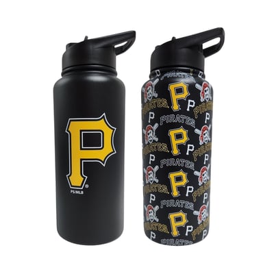 Pittsburgh Pirates Pegasus Game Day Duo 41oz. Stainless Steel Water Bottle Set