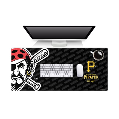 Pittsburgh Pirates 15.7" x 35.4" Logo Series Desk Pad