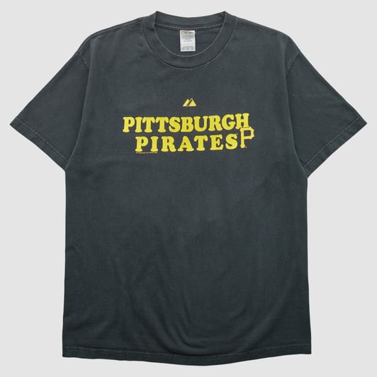 Pittsburgh Pirates Alstyle Apparel 2000s T-shirt - Black - M by Fanatics Real Vintage