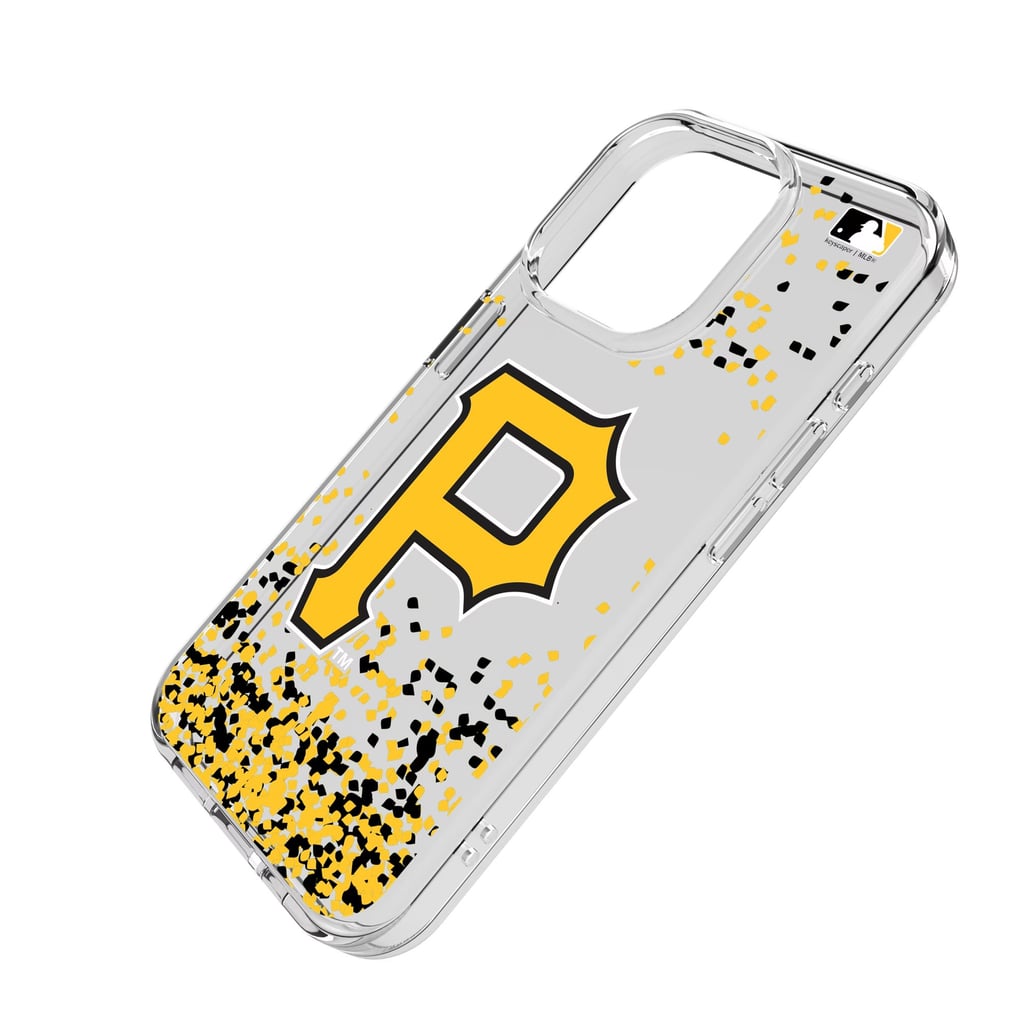 Pittsburgh Pirates iPhone Confetti Design Clear Case