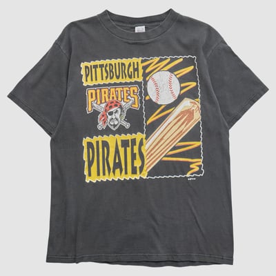 Pittsburgh Pirates Logo 7 1997 T-shirt - Black - M by Fanatics Real Vintage
