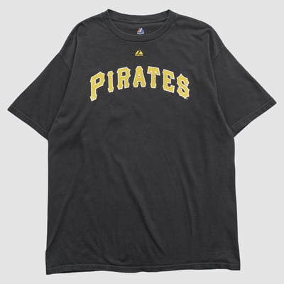 Pittsburgh Pirates Majestic 2010s T-shirt - Black - XL by Fanatics Real Vintage