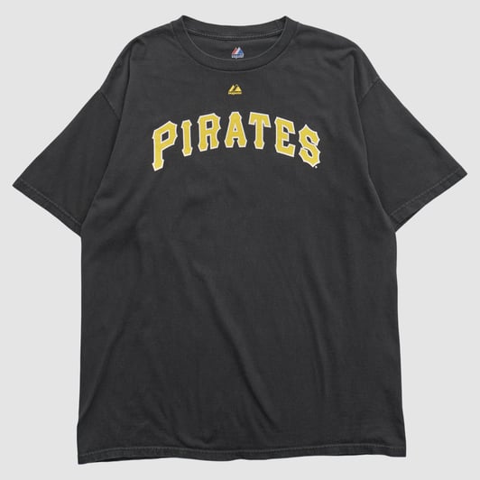 Pittsburgh Pirates Majestic 2010s T-shirt - Black - XL by Fanatics Real Vintage