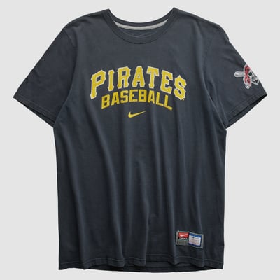 Pittsburgh Pirates Nike 2010s T-shirt - Black - M by Fanatics Real Vintage
