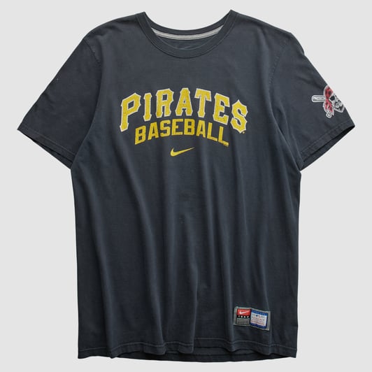 Pittsburgh Pirates Nike 2010s T-shirt - Black - M by Fanatics Real Vintage