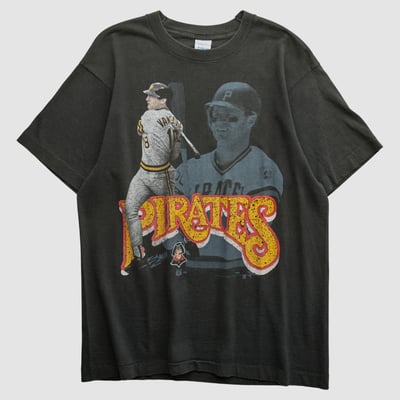 Pittsburgh Pirates Salem Sportswear 90s T-shirt - Black - L by Fanatics Real Vintage